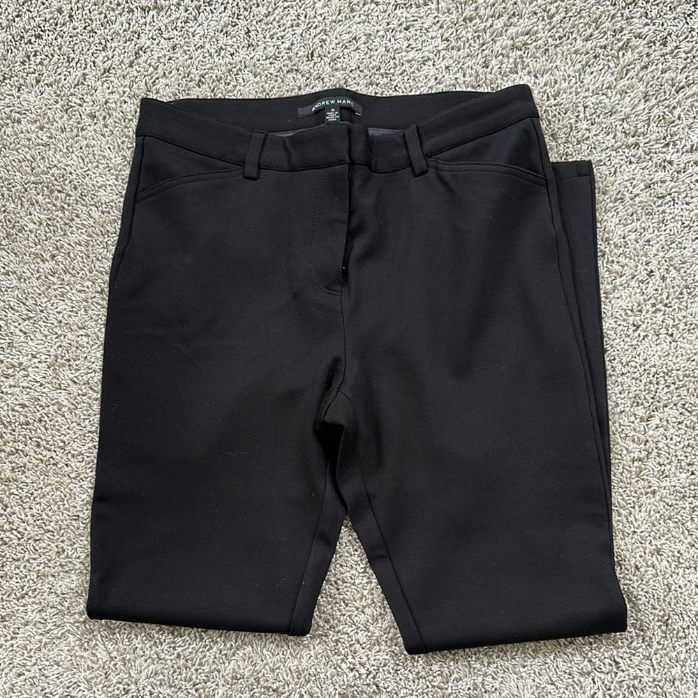 Andrew Marc Black Dress Pants. Size 10.
 Never worn.